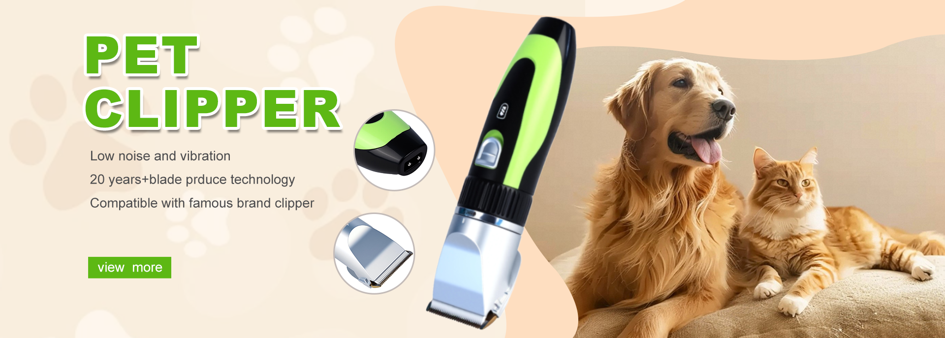 Qualità tagliatrici di capelli per animali fabbrica