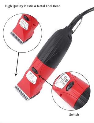 Low Noise Dog Fur Clippers Customised Low Vibration Easy Cleaning Portable
