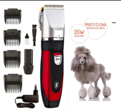 Low Noise Wireless Pet Clippers Skin Safe Waterproof Customized For Cat And Dog