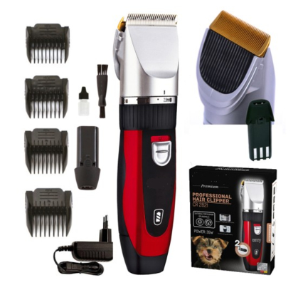 Low Noise Wireless Pet Clippers Skin Safe Waterproof Customized For Cat And Dog