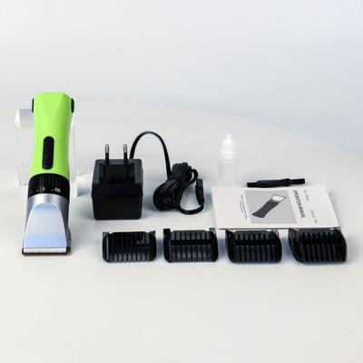 Built In Battery Pet Clipper Kit Safety 6000spm 110v 50Hz Customization