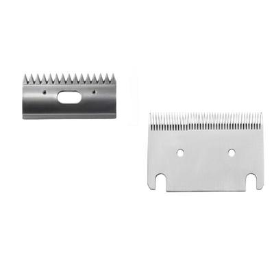 High Carbon Steel Horse Clipper Blade with 15 Teeth and HRC60-63 Hardness for 1mm Precision Grooming