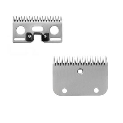 24 Teeth Horse Clipper Blade with 18 Teeth Comb and 3 mm Cutting Height for Professional Equine Grooming