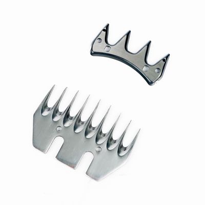 Replaceable 9 Teeth Carbon Steel Sheep Clipper Blade with 1 Year Warranty for Professional Livestock Shearing