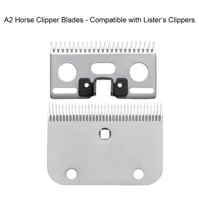 A2 Carbon Steel Horse Clipper Blade 24 Teeth 3mm Cutting Height for Lister Clippers