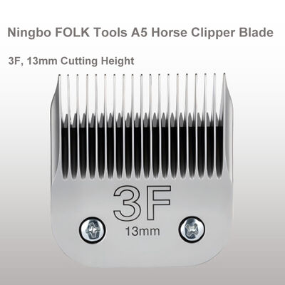 A5 3F Horse Clipper Blade 13mm Cutting Height Stainless Steel Comb with Ceramic Or Steel Cutter