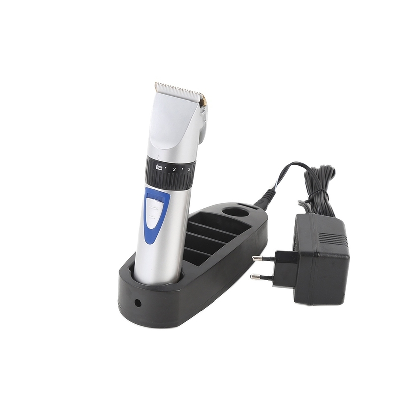 12W Cordless Pet Clipper Low Noise Rust Resistant Lightweight Easy To Grip