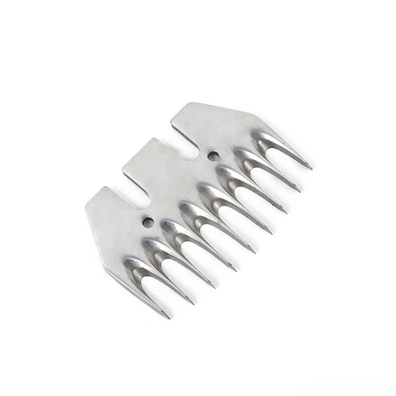 9 Tooth Horse Clipper Blade Easy Installation Sheep Clipper Blade Customized